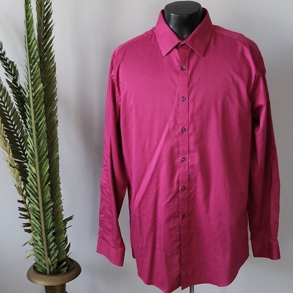 Geoffrey Beene Slim Fit Comfort Stretch button down dress shirt